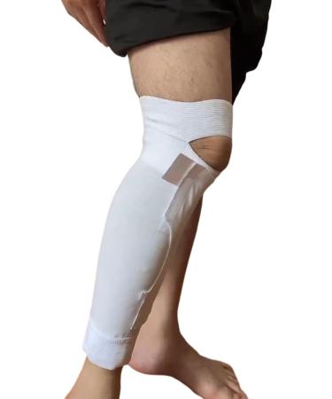 Catheter Leg Bag Holder - Elastic Calf Strap for Urinary Drainage Tube | Anti-Slip Anti-Irritation Catheter Stabilization Device (M - Buy Online on GoSupps.com