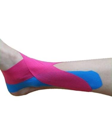 Kinesiology Tape Pro 2 Rolls - Athletic Waterproof Muscle Support Tape for Athletes - 2 x 16.4ft - Beige - Buy Online on GoSupps.com