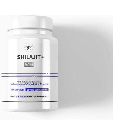 Shilajit+ 70 Fulvinezuren Complex met HydroPerine 120 Capsules 600mg Turkesterone Europe - Buy Online on GoSupps.com