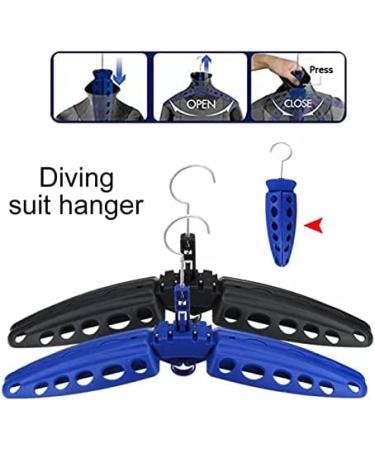 Mo're Foldable Wetsuit Hanger - Blue | Surfing & Scuba Diving Accessory - Buy Online on GoSupps.com
