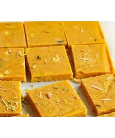 Besan Burfi 500g Indian Traditional Sweet Best Gift For All Occasions Raksha Bandhan Marriage Diwali Holi Ganesh Chaturthi Festival Treat For Family & Friends - Buy Online on GoSupps.com