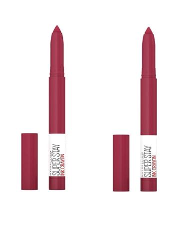 Maybelline New York Super Stay Ink Crayon Lipstick - Pack of 2 Speak Your Mind #75 | Long-Lasting Color International Shipping Available - Buy Online on GoSupps.com