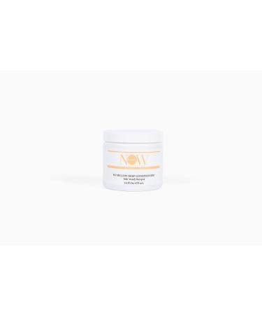 NOW BEAUTY The Ultra Hydrating No Yellow Hair Mask -Conditioning  Repairing Purple Mask Treatment - Reduces Brassiness In Natural Blonde Or Color-Treated Hair - Paraben And Sulfate Free - 16 Oz
