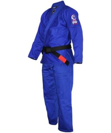Fuji Summerweight BJJ Uniform in Blue - A4 Size | Lightweight and Durable - Buy Online on GoSupps.com