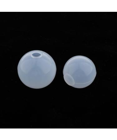 Xiaojikuaipao 2PCS Jewelry Pendant s DIY Tools Food Grade Silicone Jewelry Making Moulds for Resin Glitter Beads Great for Hand Crafts and Decoration - Multifunctional and Elegant Ball