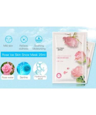 Buy 8 PC Face Cloth Masks Set - Collagen Essence Sensitive & Fruit-Extracted Skincare Mask for Moisturizing - Buy Online on GoSupps.com