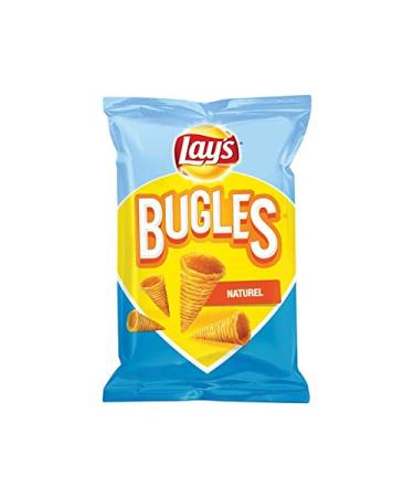 Nacho Chips De Sel | Lay's | Bugles chips de sel naturel | Poids total 115 grammes