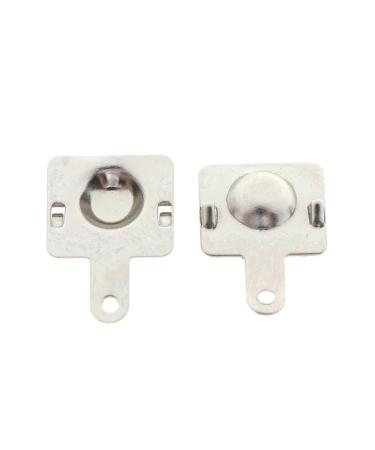 10 Pairs Metal Springs for AA AAA Batteries - Replacement Contact Plates - Silver Positive & Negative - Buy Online on GoSupps.com