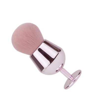 Didiseaon Blush Brush Makeup Brush Travel Blush Brush Highlighter Brush Cosmetics Brush Fluffy Loose Setting Brush Makeup Brush Tool Fiber Wool Miss Hebei Pink Foundation