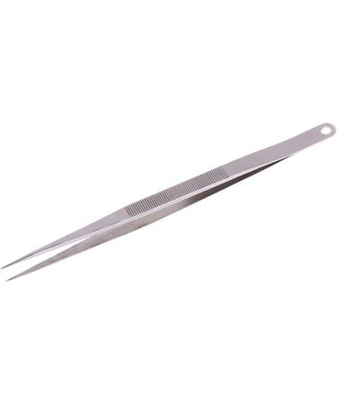 NBGGFF Tweezers 18cm long stainless steel electronic pointed straight tweezers Silver - Buy Online on GoSupps.com