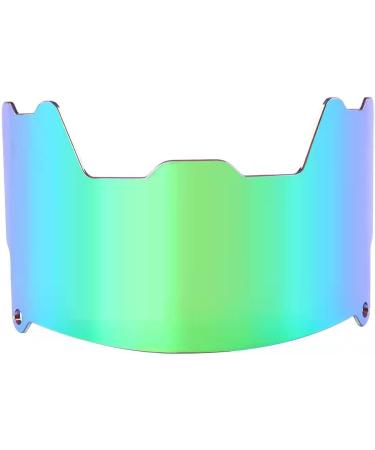 Football Sun Visor  Professional Football Helmet Sun Visor  Shield Suitable for Youth Football Helmet and Adult Football Helmet  Including Sun Visor Clip  ice Hockey Goggles (Helmet is NOT Included) Green - Buy Online on GoSupps.com