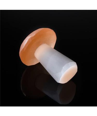 Natural Crystal Rough Natural Selenite Mushroom Figurine Hand Carved Quartz Polished Mushroom Crystal Stone Crafts Home Decoration Gift Rose - Buy Online on GoSupps.com