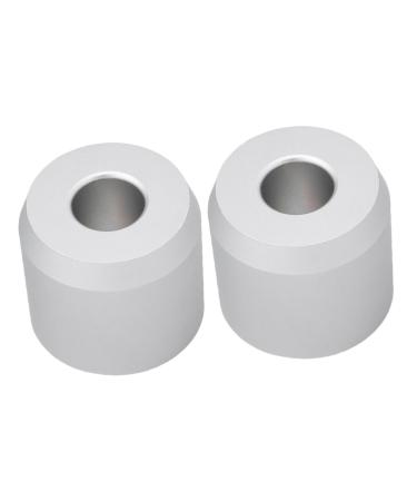 Beavorty 2st shaving brushes Base for shaving brush shaving razor base metal stand Double -sided hairdressing tool such as shown