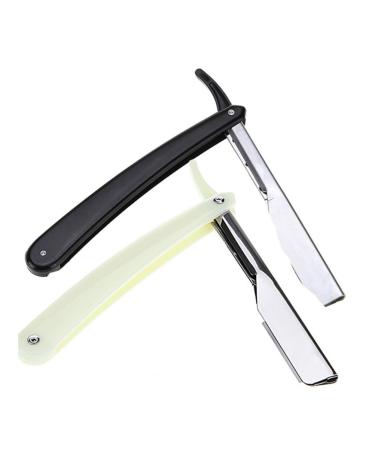 Ustura razor barturaser for men hairdresser shaver baler shaver shaver for men bear razor razor razor replacement blades classic white man hair clip metal