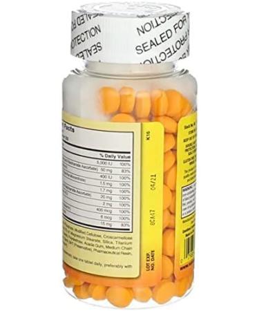 Nature's Blend Daily Vite Multivitamin 250 Tabs - 250 Count Pack for Daily Nutrition - Buy Online on GoSupps.com