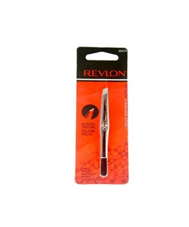 Revlon Stainless Steel Accurate Tweezing 1 ea (Pack of 2) - Buy Online on GoSupps.com