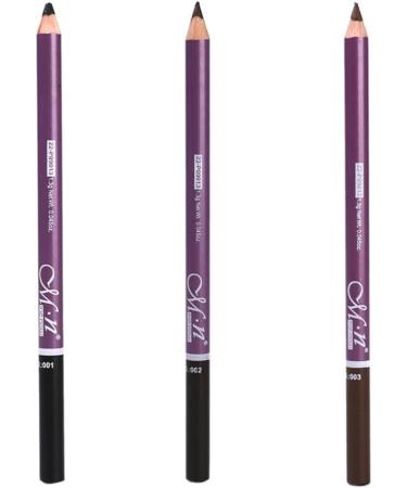 Kcabrtet Hard Tip Eyebrow Pencil with Eyebrow Comb 2 in 1 Waterproof Sweatproof Long Lasting Non-dizzy Eyebrow Pencil Pen with Brush(01) - Buy Online on GoSupps.com