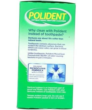 Polident Overnight 84ct - Effective Denture Cleaner for International Shipping | Fresh & Comfortable - Buy Online on GoSupps.com