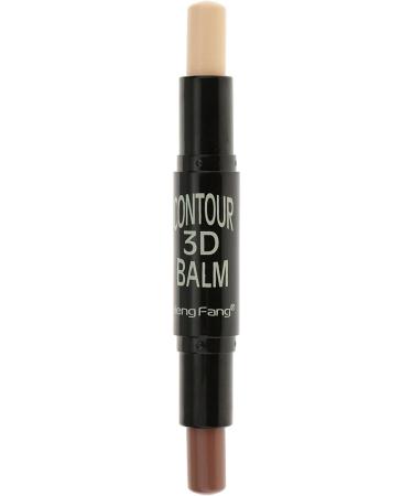 jojomis Waterproof Face 2-ended Cream Stick Contouring Highlighter Concealing for Exquisite Makeup - 1# - Buy Online on GoSupps.com