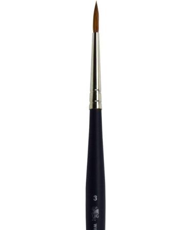 Winsor & Newton Professional Watercolor Sable Brush-Round #3 | High-Quality Paintbrush - Buy Online on GoSupps.com