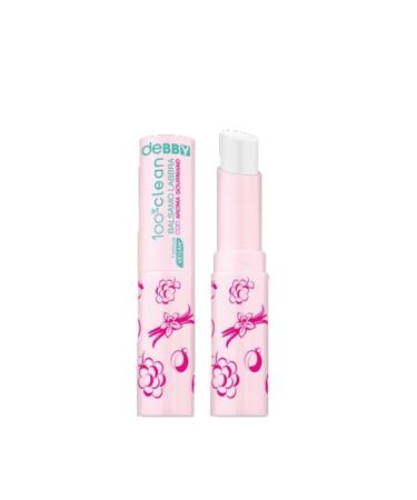 Debby Lip Balm 100% Natural Vegan Formula Aroma Gourmand Spf15 (Stick Coco)