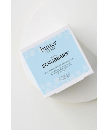 butter LONDON Nail Scrubbers 2-in-1 Prep & Lacquer Remover Wipes - 10 Count - Buy Online on GoSupps.com
