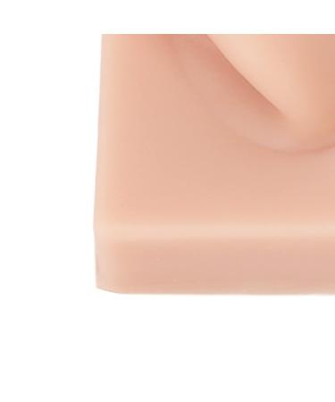 Flexible Reusable Silicone Ear Model (Middle Skin Color) - 1 Pair for Teachers and Salons - Buy Online on GoSupps.com