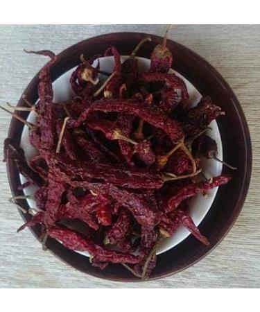 BanyanTree Foods Kashmiri Red Chilli Whole 200g - Pure & Authentic Indian Origin - Buy Online on GoSupps.com