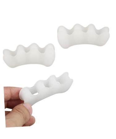 FRCOLOR Alignment Pads & Gel Separators for Hallux Valgus | Hammer Toe Cushion & Protector - Medium White - International Shipping Available - Buy Online on GoSupps.com
