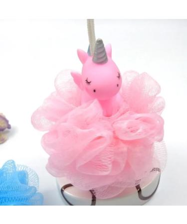 Bath Sponges for Adults Bath Sponge Mesh Pouf Bath Sponge Foam Loofah Sponge (Size : Pink) - Buy Online on GoSupps.com