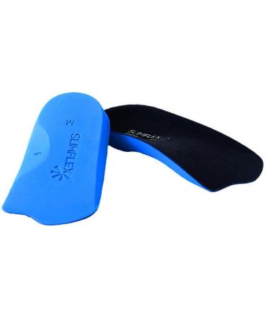 Medium Support 3/4 Length Plantar Fasciitis Insoles - Podiatrist Recommended for Flat Feet, Heel Pain, and Achilles Tendonitis - Size 11-12 UK - Buy Online on GoSupps.com