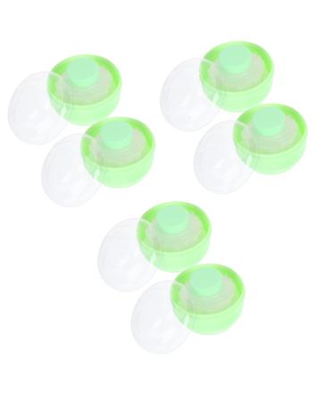 FOMIYES 6 Pcs Powder Puff Box Travel Baby Powder Baby Powder Lotion Makeup Powder Puff Powder Container Puff Sponge Box Empty Powder Box Makeup Powder Container Puff Makeup Applicator Baby mediumx3pcs Greenx3pcs