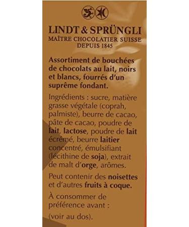 Lindt - Lindor Assorti Cornet - Assorted milk chocolate white and black - Heart fondant - 200g - Set of 4 - Buy Online on GoSupps.com