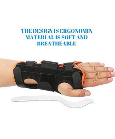 2023 Universal Wrist Brace for Men Women & Kids - Breathable Arm Support Splint for Bowling Arthritis Tendonitis & Athletic Pain - Includes Ice Cloth Bag - Buy Online on GoSupps.com