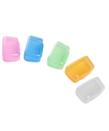 Pulunto portable toothbrush head Cover for travel hiking camping brushes accessories toothbrush tool case bathroom cover plastic cover large electrical plastic cover