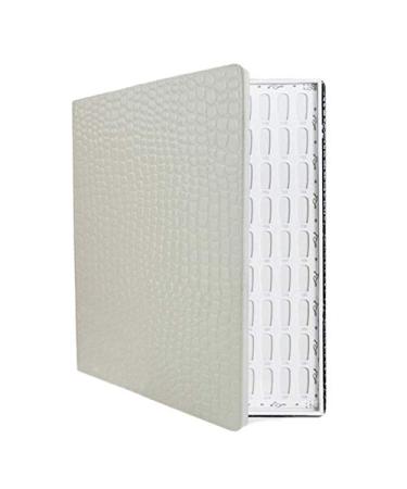Staccatory 216 Colours Nail Tips Display Book DIY Nail Art Shows Colour Map Chart Painting Display Board White