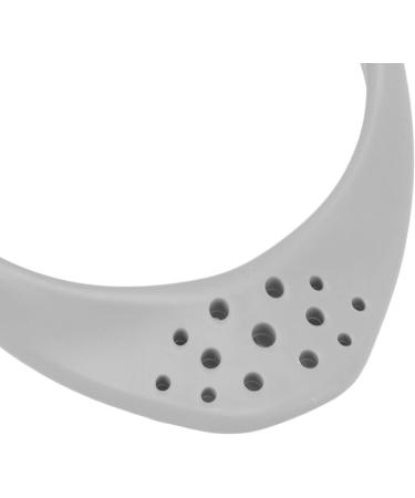 Adjustable Neck Support for Posture Correction | 360 Cervical Traction Device for Pain Relief - Gray - Buy Online on GoSupps.com