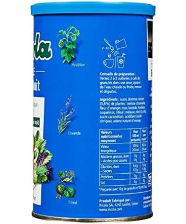  Epicerie RICOLA - Infuselle Good Night 200G - Pack of 3 - Sold as a Pack - Buy Online on GoSupps.com