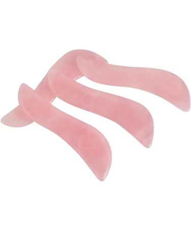 Rose Quartz Gua Sha Tool - Beauty Face Massager for Lifting & Firming | Skin Eye Crystal Stone | International Shipping - Buy Online on GoSupps.com