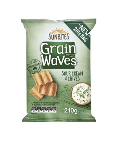 Grainwaves Sour Cream and Chives 170g
