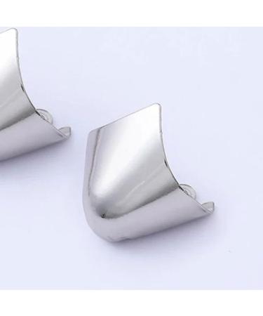Beavorty High Heels Toe Caps - 3 Pairs Metal Pointed Protectors for Elegant Shoe Repair & Decoration - Buy Online on GoSupps.com