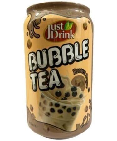 BUBBLE TEA Brown Sugar Flavour (Just Drink) 315ml Delicious Tasty And Twisty Treat Gift Hamper For Christmas Birthday Easter Gift (12)