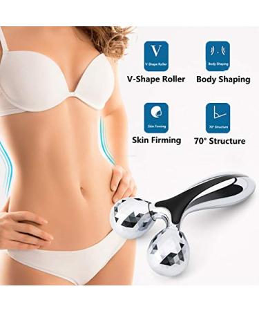SUPANT V Facial Roller Massager - Reduce Wrinkles, Puffiness & Tighten Skin | Lymphatic Drainage & Collagen Production for Youthful Glow - Buy Online on GoSupps.com