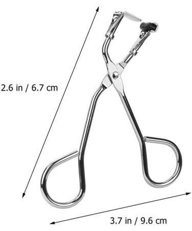 Ipetboom 1pc Eyelash Curler-Metal Lash Curlers Eyelash Curler with Comfort Grip Practical Eyelash Curling Clip Handheld Eyelashes Curling Clip Eyelash Curler - Buy Online on GoSupps.com
