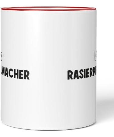 JUNIWORDS Red Mug - Ideal for Favorite Shaving Brush Maker | International Shipping Available - Buy Online on GoSupps.com