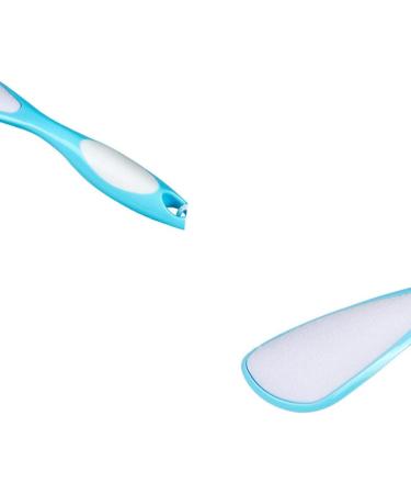 Durable Double-Sided Foot File - Practical Blue Pedicure Care Tool for Foot Care | International Shipping Available - Buy Online on GoSupps.com