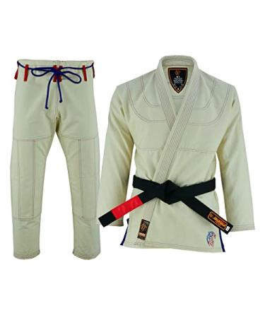 Jaguar Organo - Pure Organic Cotton - Brazilian Jiu Jitsu BJJ Kimono Gi Uniform  Kids Adults Unisex IBJJF Compliant A-3