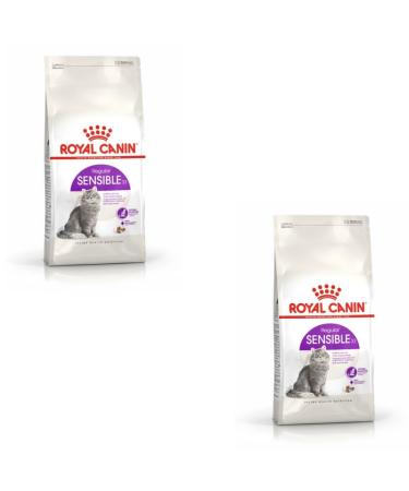Royal Canin Sensible Complete Adult Dry Cat Food 2 x 400g