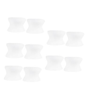 Didiseaon 5 Pairs Hallux Pad Big Separation Varus Pad Overlapping Pad Feet Care Tool Bunion Relief Straightener Bunion