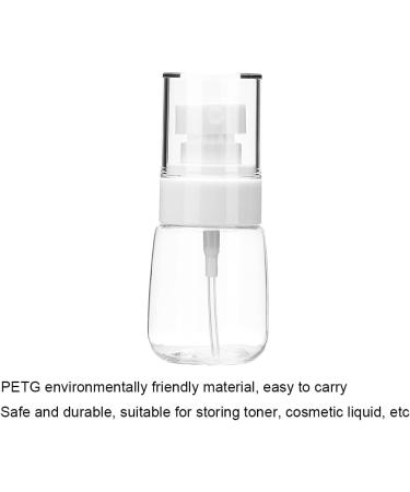 TOUISEDGI U Shaped Spray Bottle Light Weight Durable Thick Bottom Ultra Fine Mist Cosmetics Plastic Bottle for Travel Home Use 30ml(Transparent) - Buy Online on GoSupps.com